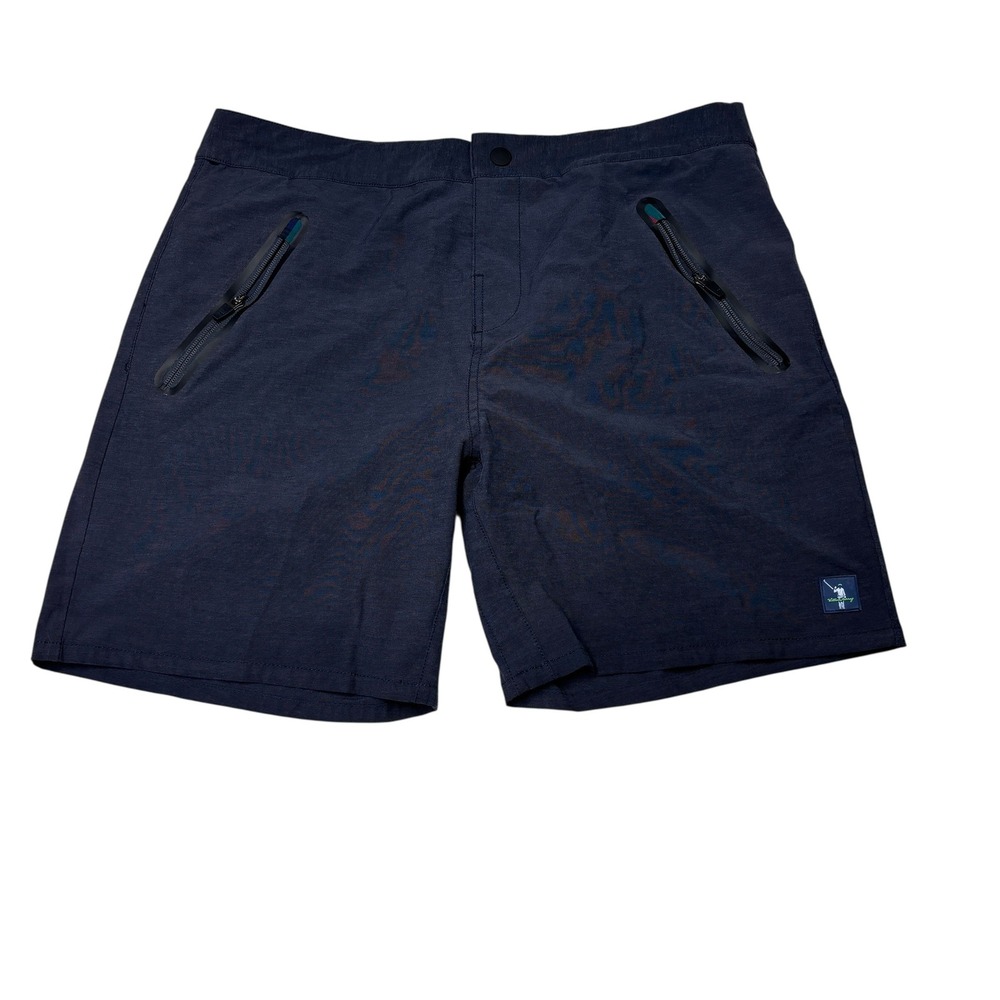 William Murray Golf Mens 34X7 Hybrid Shorts Navy Blue Built For Action Golf Swim